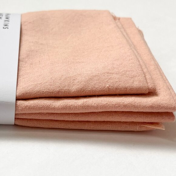 ANTHROPOLOGIE / HAWKINS NEW YORK Essential Dinner Napkin Set, Rose - Picture 8 of 8